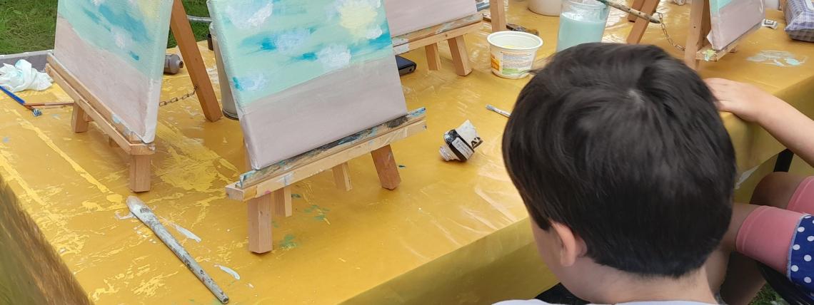 Warsztaty malarskie w plenerze &quot;LATO&quot;